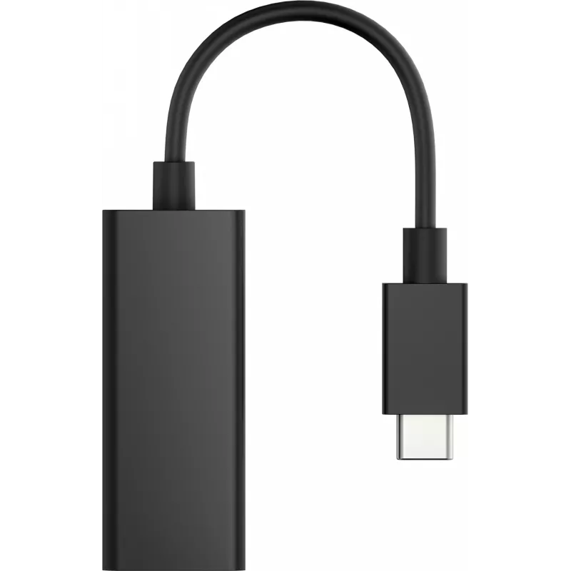 HP adattatore USB-C a RJ45 G2, con filo, USB Type-C, nero, Cina, casa, Windows 10, Windows 11