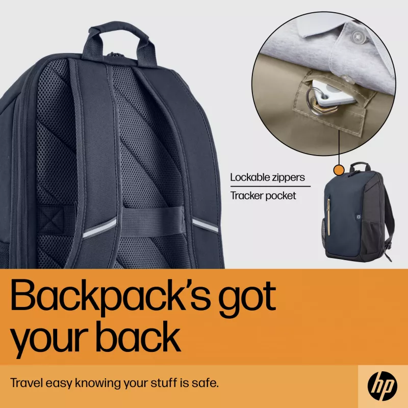 HP Travel 18 litri 15.6 Blue Night zaino per laptop, zaino, 510 g