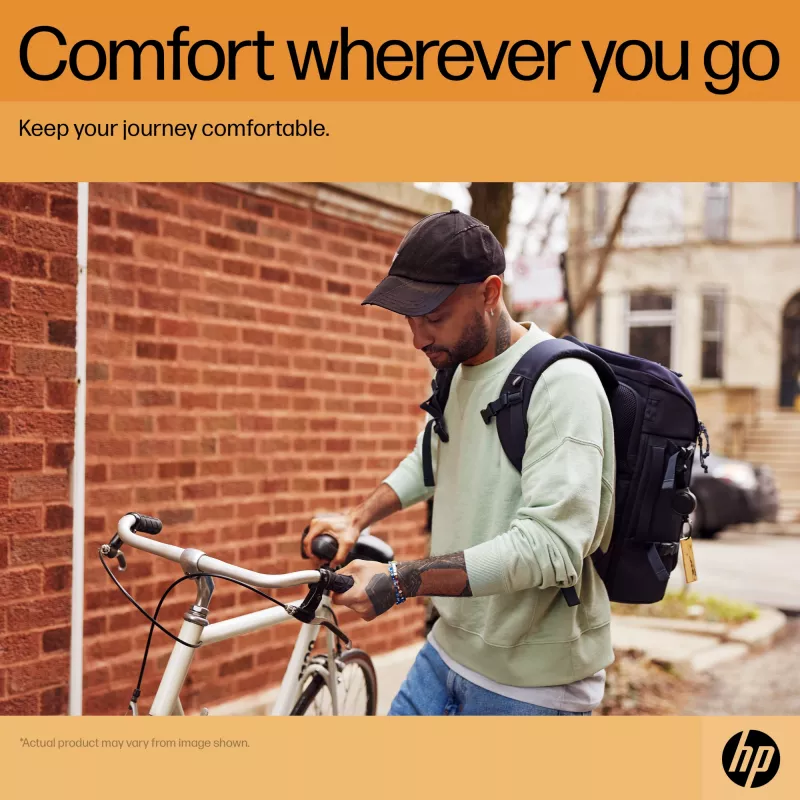 HP Travel 25 litri 15.6 blu zaino per laptop dimensione massima schermo 39,6 cm peso 860 g