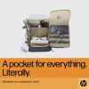 HP Travel 25 litri 15.6 blu zaino per laptop dimensione massima schermo 39,6 cm peso 860 g