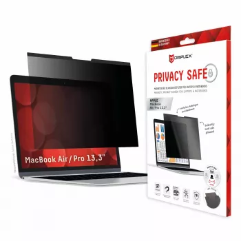 Displex PRIVACY SAFE filtro magnetico privacy a 2 vie per MacBook Air/ MacBook Pro 13,3‘‘