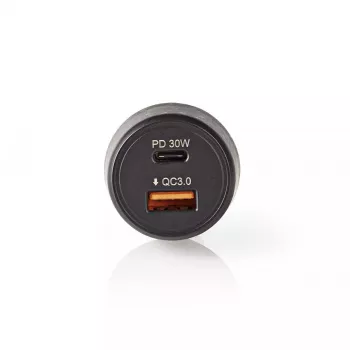 Caricabatterie per dispositivi mobili Nedis CCPD30W100BK smartphone nero ricarica rapida