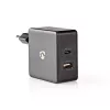Caricabatterie per dispositivi mobili Nedis WCPD45W100BK universale nero USB interno
