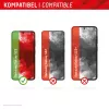 Displex pellicola protettiva per display + custodia per Samsung Galaxy S22/S23, cornice di montaggio Eco, antigraffio