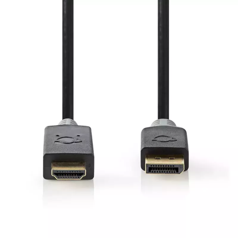 Adattatore per cavo video Nedis CCBW37100AT10 1m DisplayPort a HDMI nero