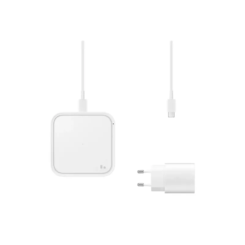 Samsung EP-P2400 smartphone bianco USB ricarica wireless ricarica rapida interno