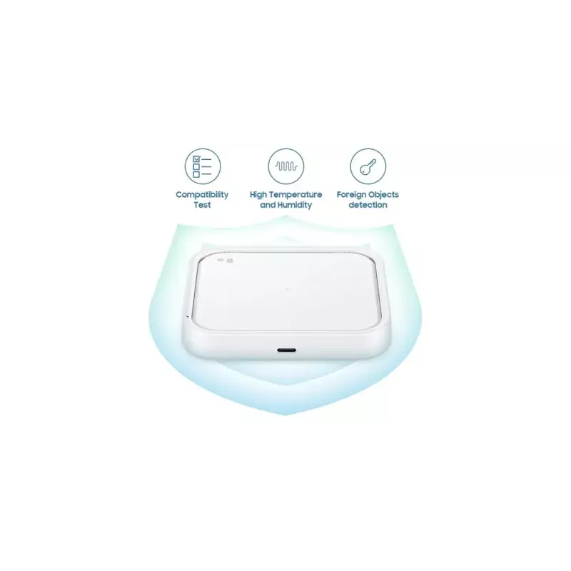 Samsung EP-P2400 smartphone bianco USB ricarica wireless ricarica rapida interno