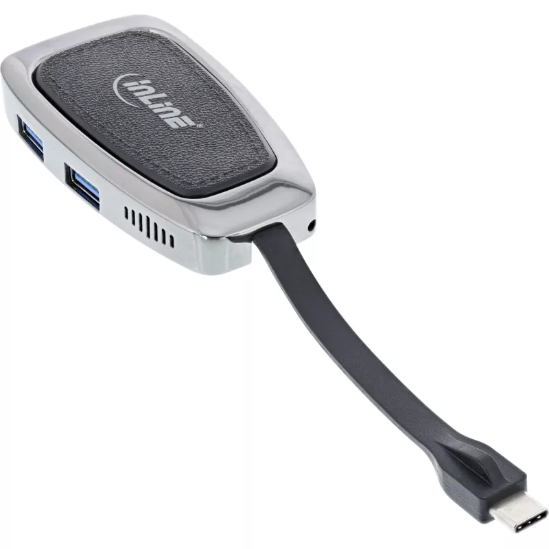 Hub USB InLine USB 3.2 Gen. 2 Multi Hub (2xUSB-A + 1xHDMI + 1xUSB-C)