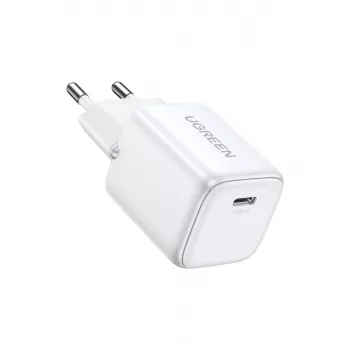Caricabatterie da interno Ugreen 15324 universale bianco AC 1 porta USB Type-C