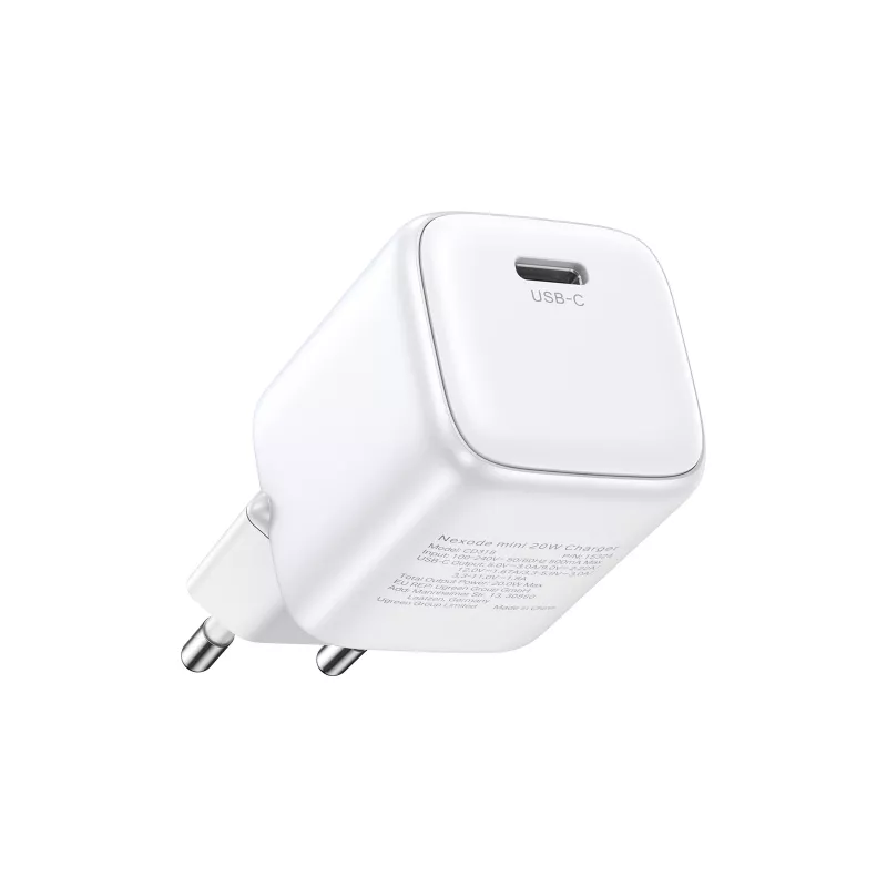 Caricabatterie da interno Ugreen 15324 universale bianco AC 1 porta USB Type-C