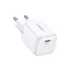 Caricabatterie da interno Ugreen 15324 universale bianco AC 1 porta USB Type-C