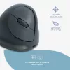 R-Go Tools mouse verticale R-Go HE Basic, mouse ergonomico, medio (dimensione mano ≥ 185 mm), per destrorsi, Bluetooth, grigio