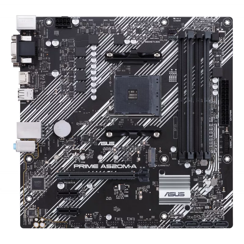 Scheda madre ASUS PRIME A520M-A II/CSM AMD A520 Socket AM4 micro ATX