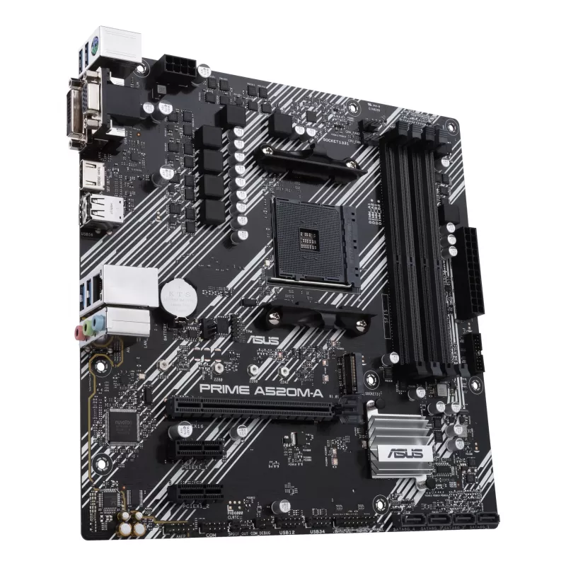 Scheda madre ASUS PRIME A520M-A II/CSM AMD A520 Socket AM4 micro ATX