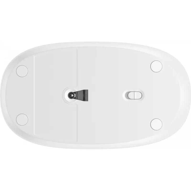 HP 240 Lunar White mouse Bluetooth, ambidestro, ottico, Bluetooth, 1600 DPI, bianco