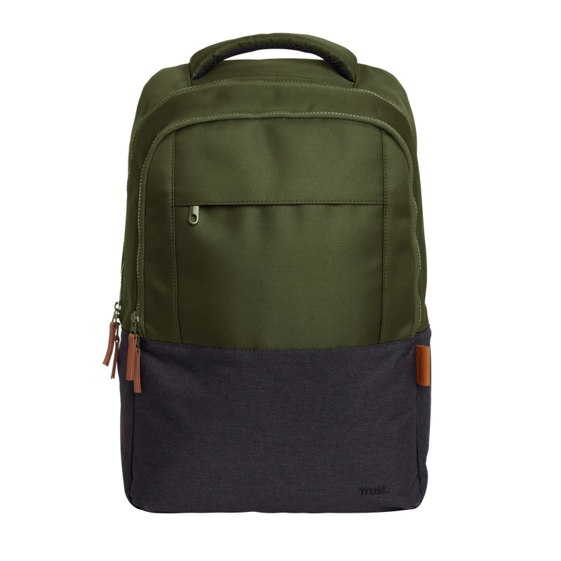Zaino Trust Lisboa 40,6 cm 16 pollici verde 3 scomparti