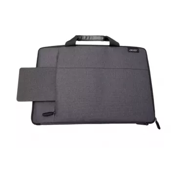 Custodia sleeve Acer ABG233 per laptop 15,6 pollici, 39,6 cm, grigio, con maniglia