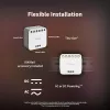 Modulo doppio relè smart home, Aqara DCM-K01, controllo a 2 canali