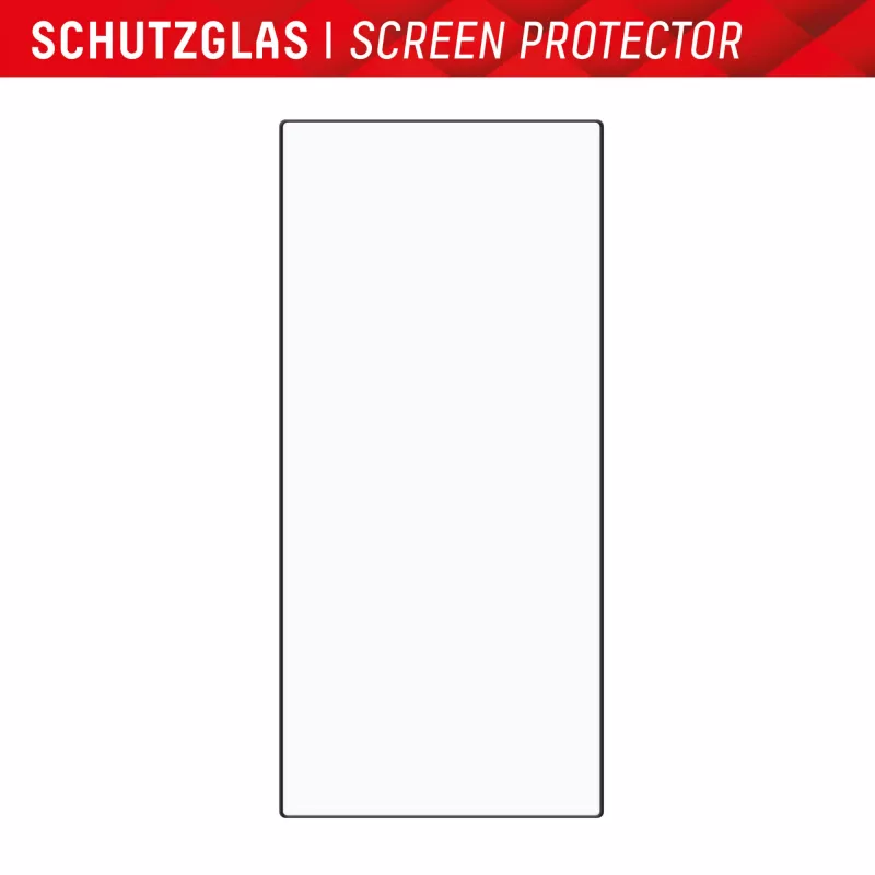 Displex Full Cover Screen Protector (10H) per Samsung Galaxy S24 Ultra, cornice di montaggio Eco, Full Cover