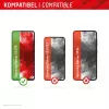 Displex pellicola protettiva display + custodia per Samsung Galaxy S23 FE, cornice di montaggio Eco, antigraffio