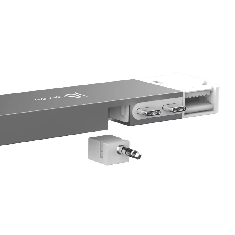 Hub USB j5create JCD395 4K60 Elite Pro con filo USB4 con kit MagSafe