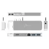 Hub USB j5create JCD395 4K60 Elite Pro con filo USB4 con kit MagSafe