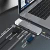 Hub USB j5create JCD395 4K60 Elite Pro con filo USB4 con kit MagSafe