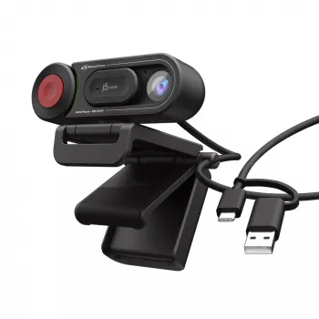 j5create JVU250 webcam HD con interruttore di messa a fuoco automatica e manuale