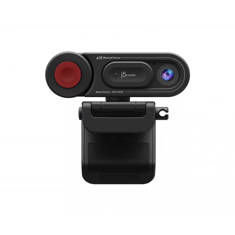 j5create JVU250 webcam HD con interruttore di messa a fuoco automatica e manuale
