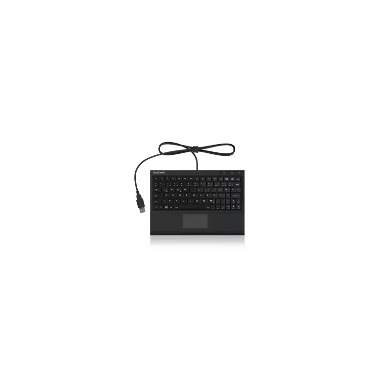 Tastiera KeySonic ACK-3410 (DE) office USB QWERTZ tedesca nero