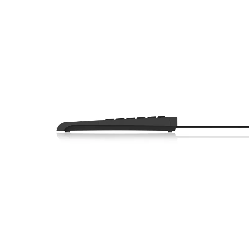Tastiera KeySonic ACK-3410 (DE) office USB QWERTZ tedesca nero