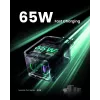 Caricabatterie mobile Ugreen 25871 universale grigio ricarica rapida AC per interni