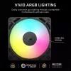 Ventola Corsair RS120 ARGB case per computer 12 cm nero