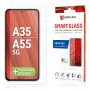 Displex Smart Glass (9H) per Samsung Galaxy A35/A55 5G, adesivo di montaggio, infrangibile