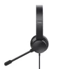 Cuffie Trust Ayda con filo head-band chiamate/musica nero