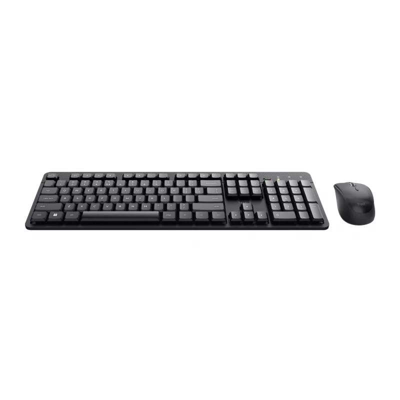 Tastiera e mouse Trust Ody II inclusi ufficio RF wireless QWERTZ tedesca nero