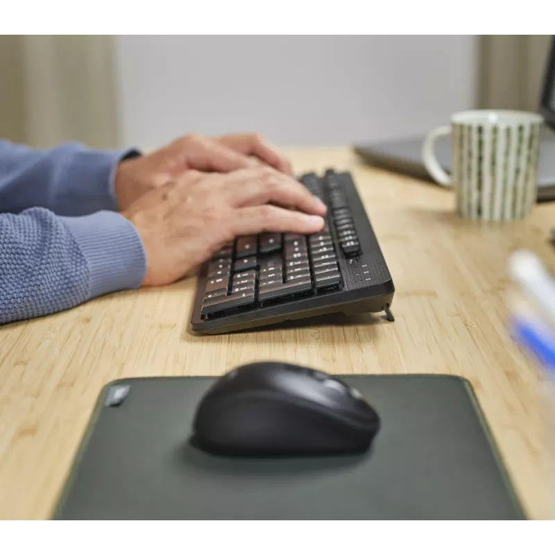 Tastiera e mouse Trust Ody II inclusi ufficio RF wireless QWERTZ tedesca nero