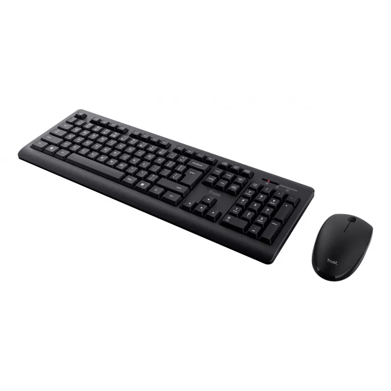 Tastiera e mouse Trust Primo inclusi office RF wireless QWERTZ tedesca nero