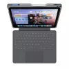 Tastiera ASTAR DEQSTER Smart Rugged Touch Plus per iPad 10,9 pollici — QWERTZ tedesca, switch meccanici, docking Smart Connector, grigio