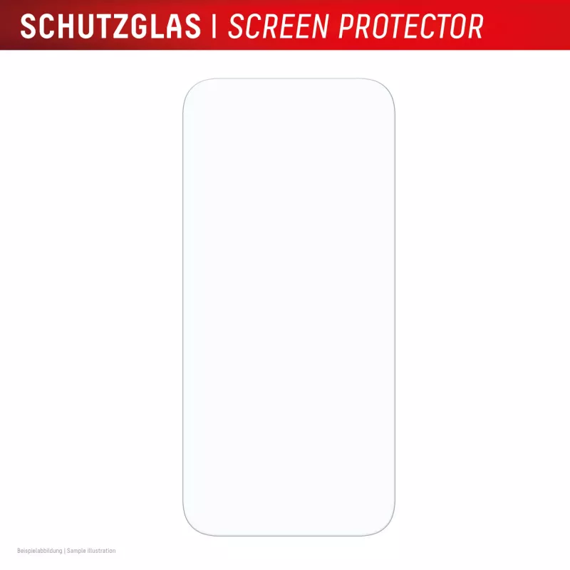 Pellicola protettiva per display Displex (10H) per Apple iPhone 16 Pro Max, cornice di montaggio Eco, antigraffio