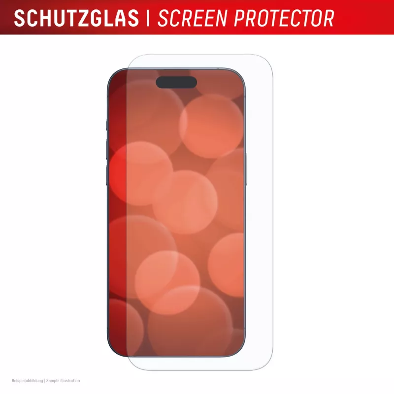 Pellicola protettiva per display + custodia Displex per Apple iPhone 16 Pro Max, cornice di montaggio Eco, antigraffio