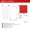 Pellicola protettiva per display Displex (10H) per Google Pixel 8a, cornice di montaggio Eco, antigraffio