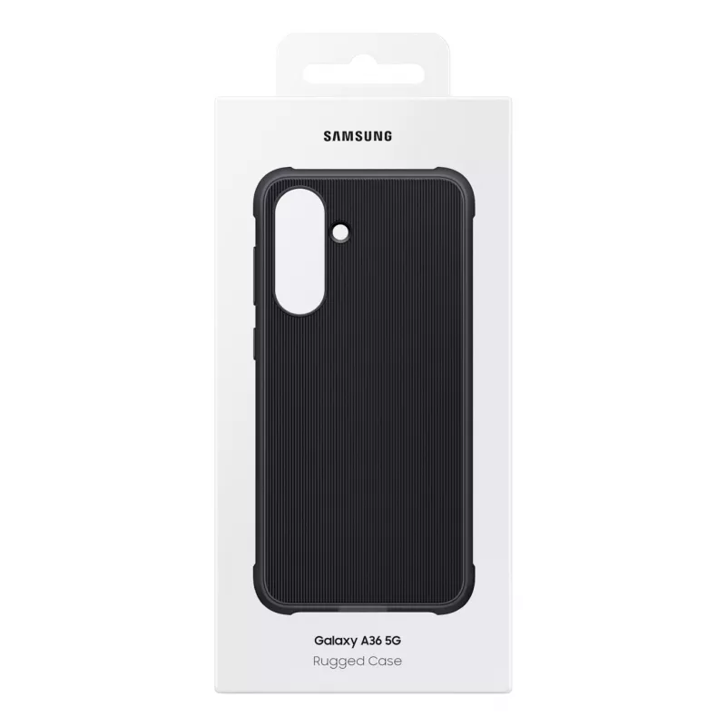 Samsung EF-RA366 custodia rugged per Galaxy A36, nera