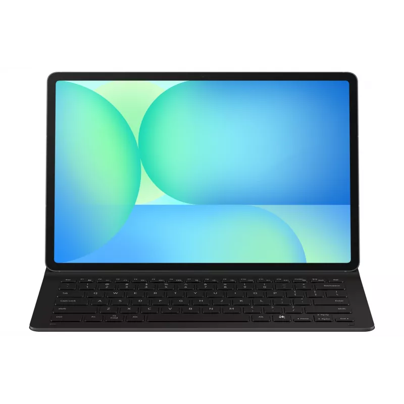 Samsung EF-DX620 QWERTZ tedesco Pogo Pin nero