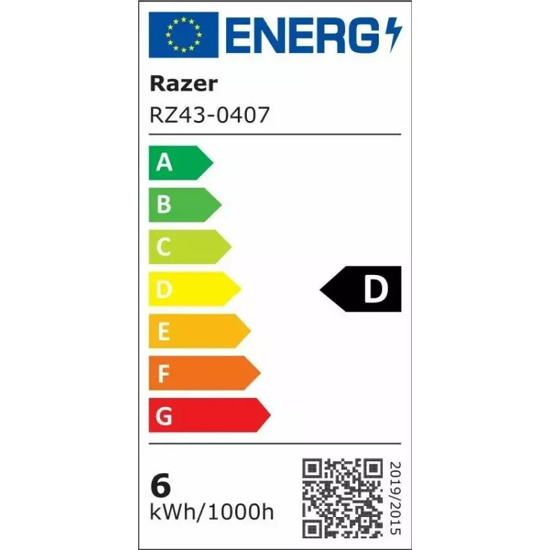 Lampada da tavolo Razer Aether RZ43-04070100-RGWB RGB luminosità regolabile