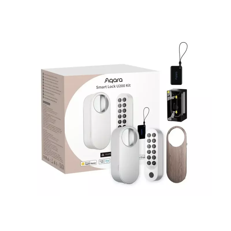 AQARA Smart Lock U200 Kit (EL-D02DW), bianco