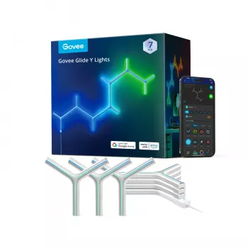 Govee Glide RGBIC Y Lights lampada da parete smart Wi-Fi/Bluetooth 72 W
