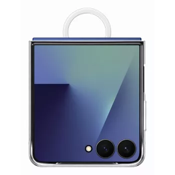 Custodia protettiva per Samsung Galaxy Z Flip7 di Samsung — trasparente, modello EF-QF766CTEGWW