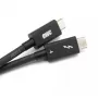 Cavo Thunderbolt OWC OWCCBLTB4C2.0M 2 m 40 Gbit/s nero