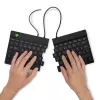 Tastiera ergonomica R-Go Tools R-Go Split Break v2 con software break, tastiera split ergonomica, QWERTZ (DE), filare, nero